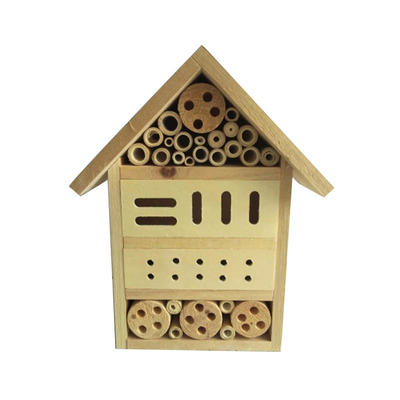Outdoor Eco-friendly Wooden Insect Hotel Bee House butterfly house    factory manufacturer 